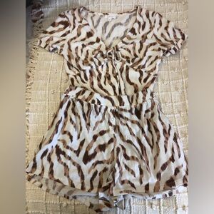 Colsie Top & Short Pajama Set